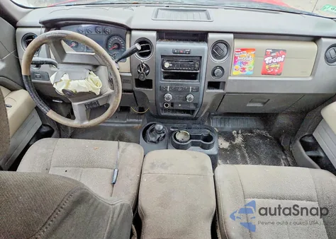 2010 Ford F150 Super Cab from USA, damaged, VIN 1FTEX1EW7AFD82661